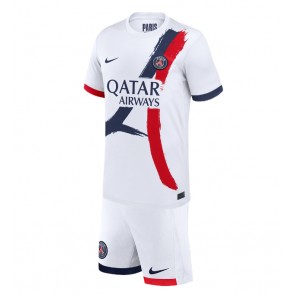 Paris Saint-Germain Dětské Venkovní dres komplet 2024-25 Krátký Rukáv (+ trenýrky)